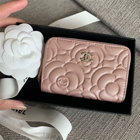 chanel camellia coin purse|Chanel Coin Purse .